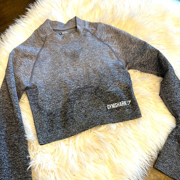 Gymshark Tops - Gymshark Longsleeve seamless crop